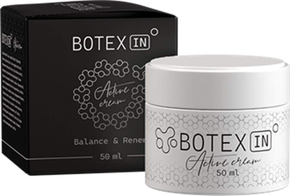 Krém Botexin Active 50 ml vedľa škatuľky